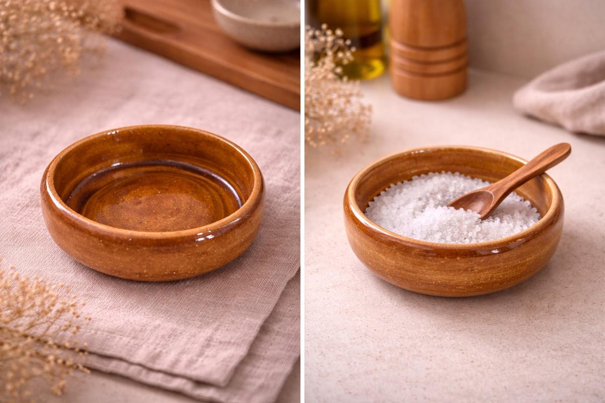 Handmade Ceramic Snack Bowl – Small Tapas Bowl – Olive Dish – Pinch Bowl – Studio Pottery – Set Tableware