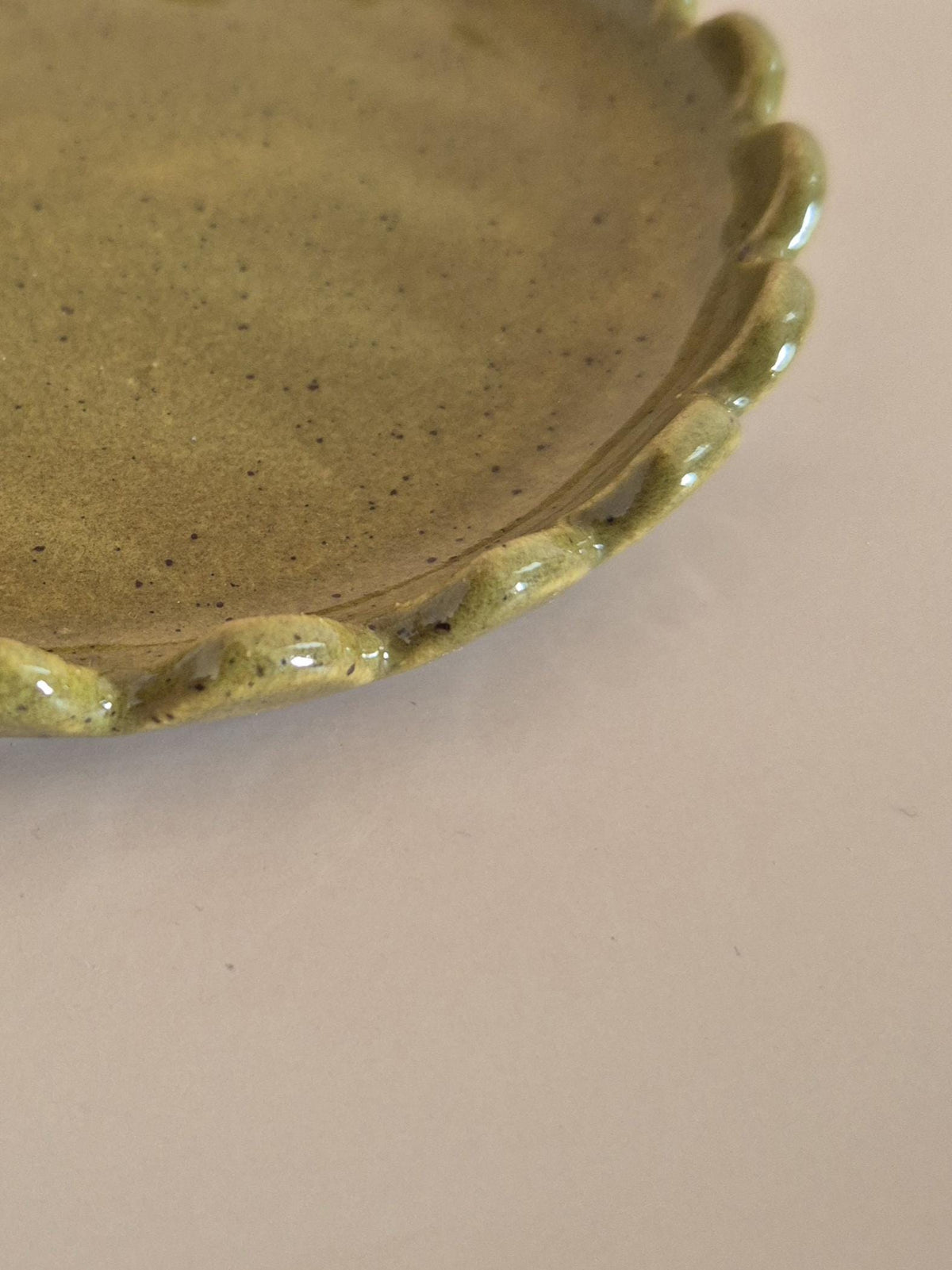 Handmade Ceramic Tapas Plate – Small Stoneware Plate – Minimal Tableware – Studio Pottery Dish