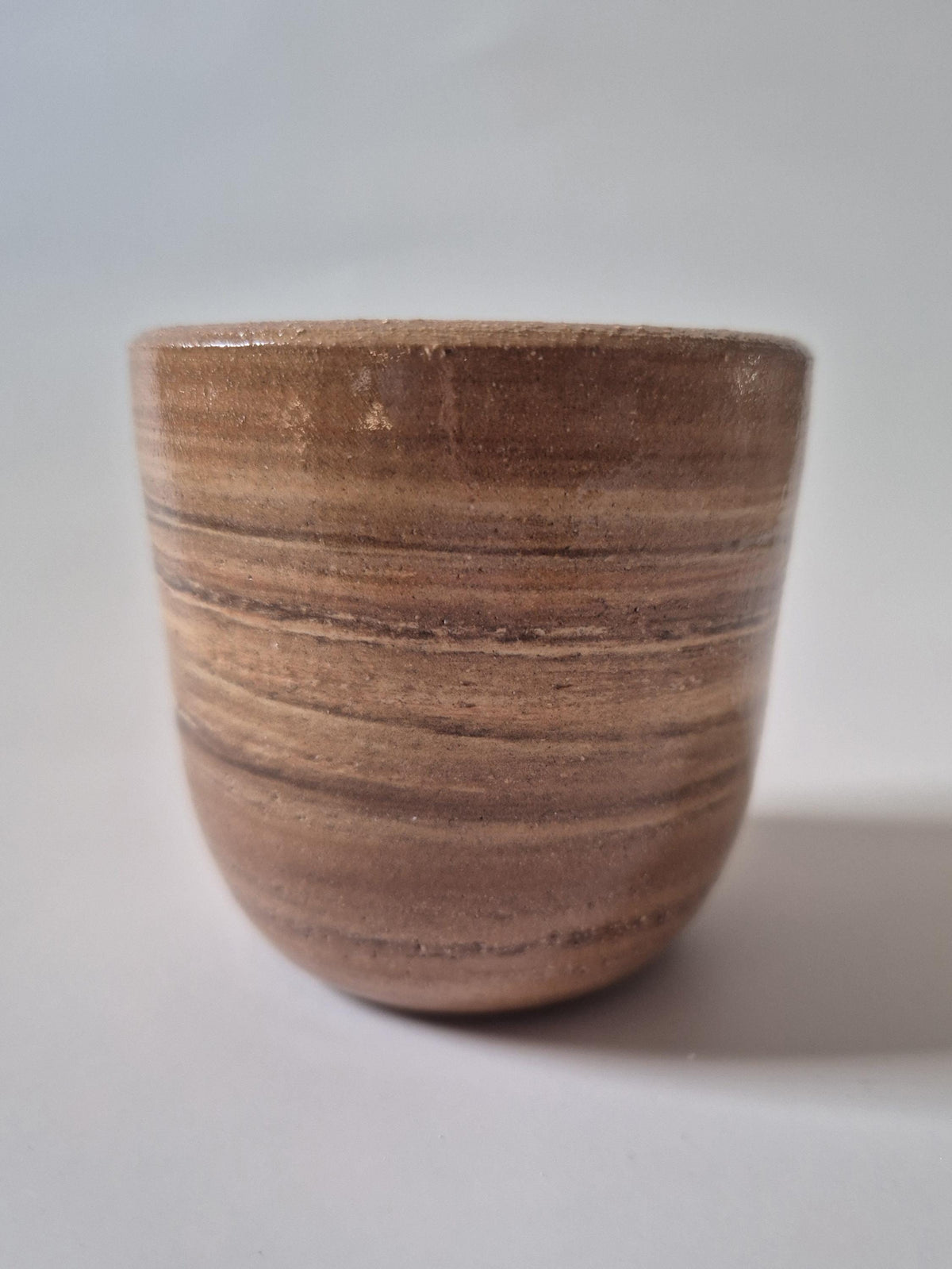 Handmade Marbled Ceramic Cup | Wheel Thrown Stoneware | Earthy Coffee Mug | Unique Pottery Gift | Terroir Collection