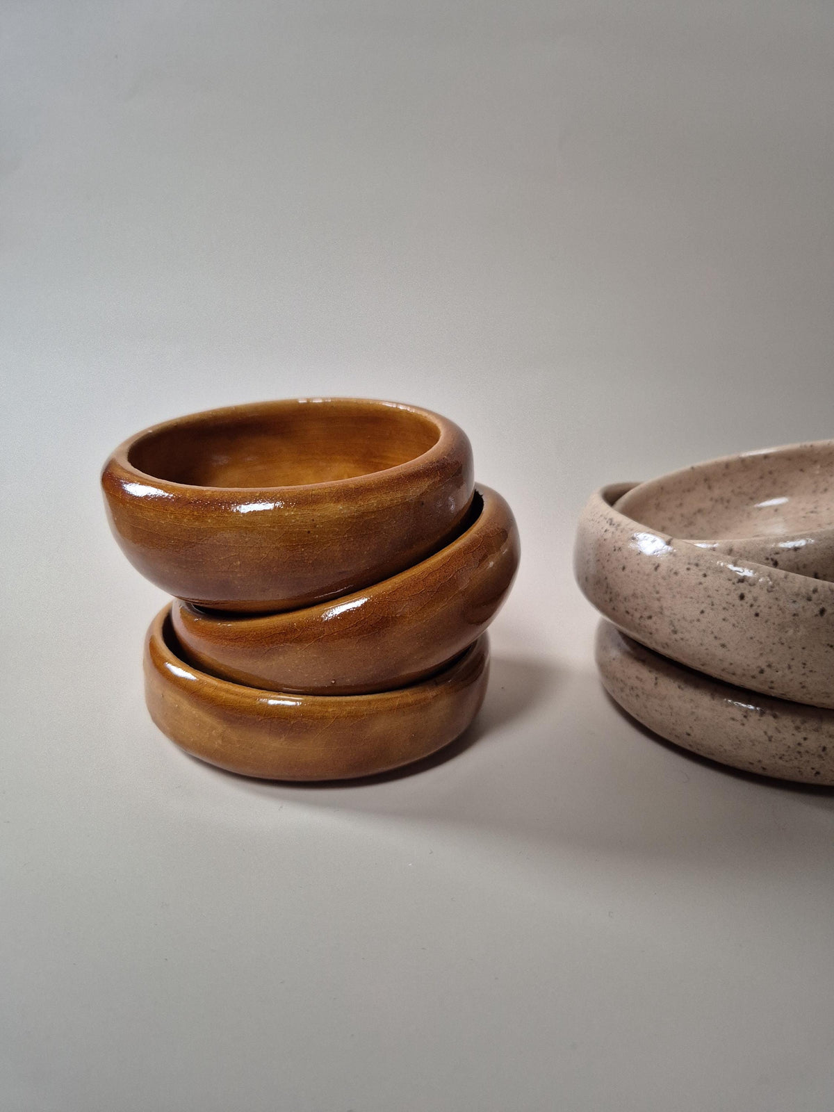 Handmade Ceramic Snack Bowl – Small Tapas Bowl – Olive Dish – Pinch Bowl – Studio Pottery – Set Tableware